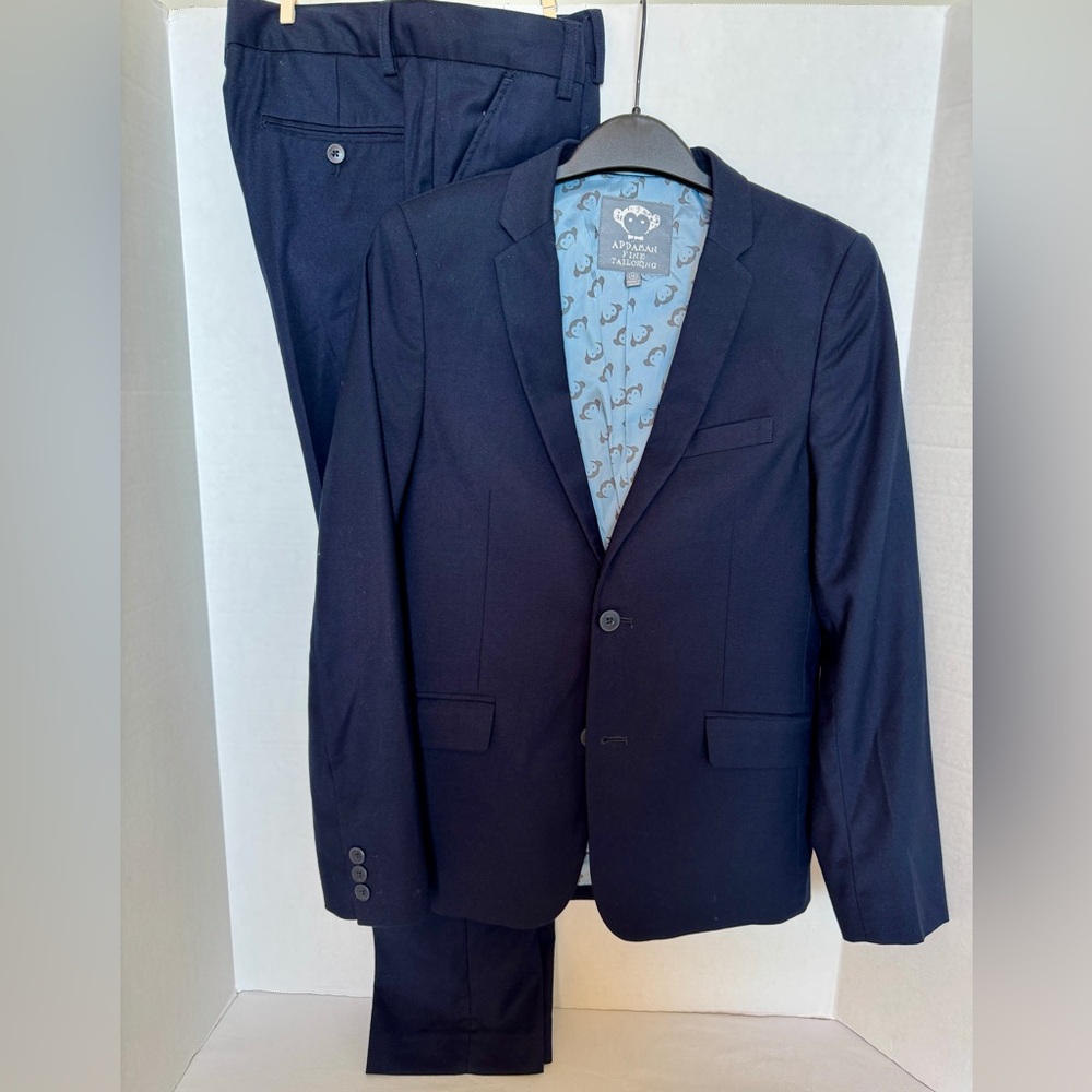 Appaman Fine Tailoring Navy Boys Suit Size 14